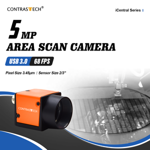 Cámara de visión artificial de 5MP y 68 fps con IMX264 USB3.0 compatible con HALCON/Labview para procesamiento de imágenes de alta precisión - Product Image 1