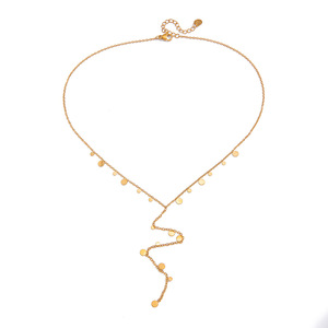 Stainless Steel Necklace With Star Charms Geometric Design For Women Party Jewelry - Product Image 5