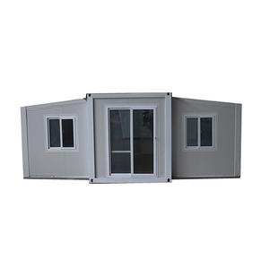 Fabricant de panneau sandwich marron personnalisé de 40 pieds Conteneur extensible Maison Conteneur pliable préfabriqué Immeuble de bureaux Hôtel - Product Image 2