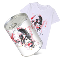 Boîte de rangement surdimensionnée pour t-shirts unis personnalisés, design vintage, emballage cadeau, boîte surprise mystère, cylindre métallique pour chaussettes et sous-vêtements