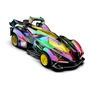 Voiture de drift 4x4 électrique 2,4 GHz à fréquence unique avec laser holographique couleur, éclairage LED cool et portée de 30-50 m - Product Image 6