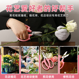 Ciseaux de jardin multifonctionnels Kyushu Garden, en acier inoxydable, avec poignée en plastique à prise souple - Product Image 5