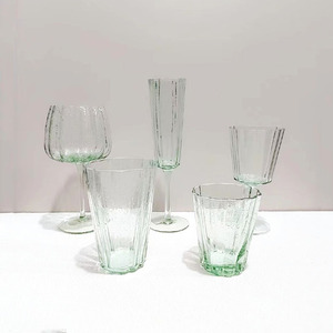 Juego de Copas de Cristal Románticas Francesas, Copas de Champán Hechas a Mano con Forma de Calabaza, Cristal Creativo de Estilo Pastoral - Product Image 1