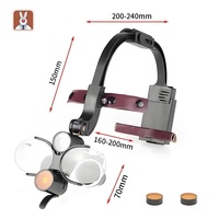 Dental Loupe Magnifier Dental Magnifiers 2.5x 3.5x Dental Loupes Binocular Magnifying Glass Ergonomic Dental Loupes LED 3.5x