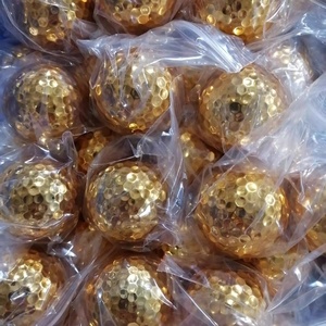 ลูกกอล์ฟพิมพ์โลโก้ตามสั่ง ชุบทอง <span class=keywords><strong>2</strong></span> ชั้น สำหรับฝึกซ้อมวงสวิง ออกกำลังกายกลางแจ้ง สีสันสดใส - Product Image 3