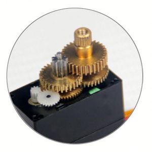 Mini Analog servo es08maii 12 gam điều khiển từ xa thiết bị ngoại vi RC Xe thuyền máy bay trực thăng máy bay Robot phụ tùng phần pin điện - Product Image 6