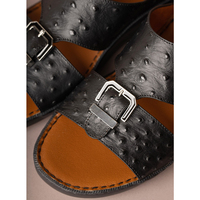 Chaussons en cuir italien SHIKOL pour hommes, chaussures habillées originales personnalisées pour hommes, sandales du Golfe pour hommes, vente en gros d'usine, luxe Ramadan 2026