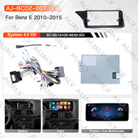 Aijia 12.3 Écran Multimédia Auto DVD Radio 8 Cœurs avec Carplay DSP FM GPS pour Mercedes Benz Classe E 10-15 LHD Kits de Cadre de Tableau de Bord