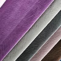 Tissu en velours Burnout, tissu en velours bon marché pour la décoration intérieure
