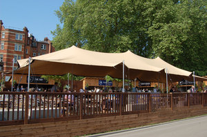 Tente de réception extérieure blanche personnalisée <span class=keywords><strong>Unistrengh</strong></span> pour événements et fêtes, auvent en toile, tente extensible pour 300 places - Product Image 2
