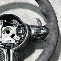 Volant en Alcantara pour BMW M3 M5 F01 F10 F20 F22 F25 F30 F31 F32 F33 F34 F36 E70 E81 E82 E90 E91 E92 F15