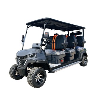 Customized 4 Wheel <b>Golf</b> <b>Cart</b> FD006C-6 6 Seater Electric Utility Vehicle For Resort Hotels And Tourist <b>Shuttle</b> Use - Product Image 1