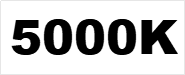5000K