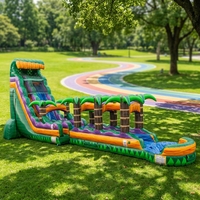 Toboggan aquatique gonflable de qualité commerciale pour adultes, idéal pour les fêtes et la location, certifié CE, garantie 3 ans, usage maximal en extérieur.