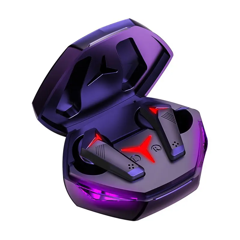 Kostenlose Probe T33 2022 OEM ODM drahtloser Ohrhörer für Spiel 3D-Rundum-Stereo-Kopfhörer geringer Latenz 5.2 TWS Gaming-Kopfhörer