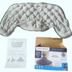 Almohadilla térmica para hombros, talla única, compresa caliente/fría apta para microondas, para aliviar el dolor de cuello y hombros - Product Image 5