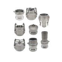 Facile à utiliser, raccord Camlock en acier inoxydable de 8 pouces, raccord Camlock en PP