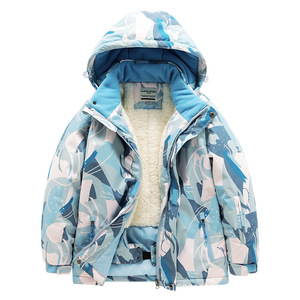 Set da <span class=keywords><strong>Sci</strong></span> per Bambini, Ragazze e Ragazzi, Impermeabile, Antivento, Termico, 100% Poliestere Sintetico - Product Image 3