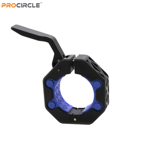 Projercle klip barbel 2 inci berat Bar penjepit barbel kerah barbel berat klip angkat magnetik berat klem - Product Image 4