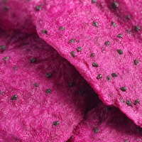 Chips de Pitaya Liofilizados a Granel, Snack de Fruta del Dragón Roja, Sin Freír, Tecnología FD, Fabricante OEM, Exportación Directa de Fábrica