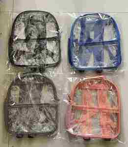 Custom Stylish Women <b>Clear</b> Transparent Pvc <b>Backpack</b> Girl Colorful Transparent Jelly <b>Backpack</b> for Kids - Product Image 6