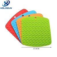Tapis de table en silicone de qualité supérieure, moderne, antidérapant, couleur personnalisée, de qualité alimentaire, pour la cuisine et la salle à manger, tapis décoratifs pour la maison
