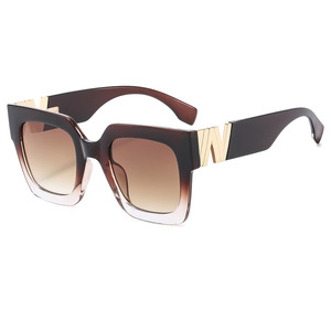 Psn <b>Square</b> <b>Sunglasses</b> Full Rim UV400 Fashion Unisex Adult Sun Protection 2024 - Product Image 4
