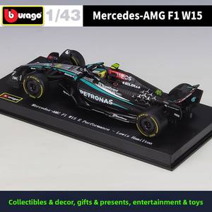 Modellino <span class=keywords><strong>Auto</strong></span> da Corsa Formula 1 in Scala 1:43, Argento 2024, in Lega Pressofusa, Stile F1 con Ruote Aperte, Espositore in Acrilico, da Collezione, Vendita all'Ingrosso - Product Image 4
