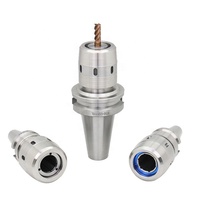Pegangan Perkakas CNC MAS403 BT40 BT50 C25 C32 Chuck Collet Daya Lurus untuk Mesin Frais Material 40Cr Kekerasan HRC48-50