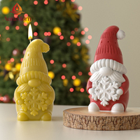 Décoration de Noël, bougies décoratives délicates, bougies de Noël Père Noël, bougies pour arbre de Noël, pour fêtes, mariages, décoration de la maison, cadeaux