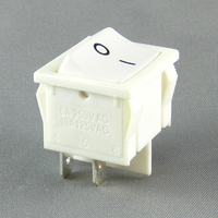 Interrupteur à bascule KCD5 IP40 avec voyant lumineux 6A 250V AC, interrupteurs électriques pour instruments médicaux
