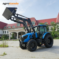 80 PS 4WD Landwirtschaftlicher Traktor Preisgünstiger Mini-Landwirtschaftstraktor