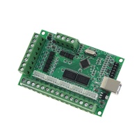 Driver Board USB MACH3 V2.1 100Khz Breakout Board CNC 5 Axis Interface Driver Motion Controller Kompatibel dengan TB6600 DM542 DM860H