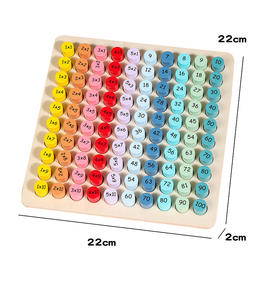 COMMIKI enfants Table colorée jouet éducatif 99 <span class=keywords><strong>tableau</strong></span> mathématique enfants <span class=keywords><strong>tableau</strong></span> d'apprentissage arithmétique pratique table de <span class=keywords><strong>mathématiques</strong></span> pour les étudiants - Product Image 6