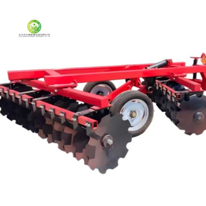 Herse à disques robuste pour tracteur agricole avec engrenages et roulements, haute productivité, hydraulique, pour l'agriculture 80 CV+, garantie 1 an - Product Image 6