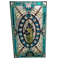Vitres de Chambre à Coucher en Verre Flotté Trempé sur Mesure, Style Européen, Protection de la Vie Privée pour Hôtels, Décoration d'Églises, Vitraux Chinois