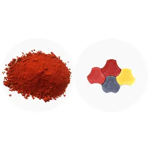 Pigment de qualité supérieure 4130 rouge, mélange de couleur pour béton
