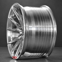 Velg Roda Tempa Custom Deep Concave 6061-T6 18 19 20 21 22 Inci 5X112 5X114.3 5X120 Brushed untuk BMW Audi Nissan GTR Benz