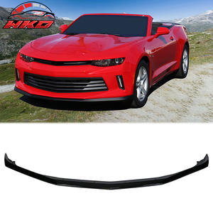 Alerón delantero estilo OE para Chevy Camaro LT 16-18, labio de parachoques, color negro brillante, ABS, accesorio exterior de alta calidad - Product Image 1