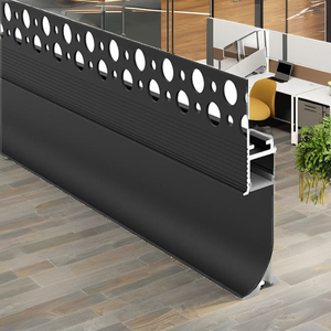 Profilé en T en alliage d'aluminium CNW GROUP pour LED encastrée, série 6000, pour décorations murales, service de poinçonnage - Product Image 2
