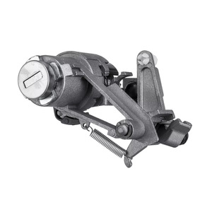 Cilindro de Cerradura Cilíndrico para Maletero de Volkswagen 1J6827297G 1J6827297K con 2 Llaves, Acabado Zincado - Product Image 4
