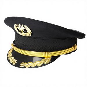 100% Cotton Captain <b>Sailor</b> <b>Hat</b> for Beach Outdoor Party & Casual Wear-Retro Style - Product Image 2