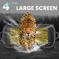 4K UHD Full Color Night Vision Metal Binoculars Large Screen Infrared Enhanced Digital Viewer Portable Outdoor Night Observation