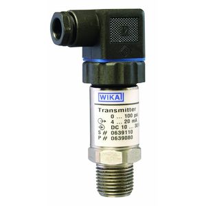 Transmetteur de pression WiKA 0-100 Psi 4-20 mA en acier inoxydable - Product Image 1