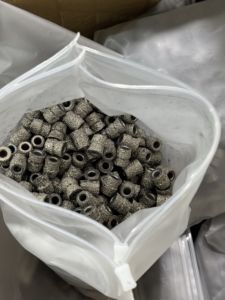 Perline Diamantate da 11,5mm a Doppio Strato Brasate Sottovuoto OEM per Estrazione del Marmo, Filo Diamantato per Sega FAITHFUL - Product Image 4