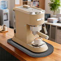 Tapis de machine à café style simple, plateau antidérapant et anti-fuite