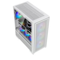 Boîtier de PC de jeu Factory Tower, prend en charge la carte mère à connexion arrière, boîtier d'ordinateur PC