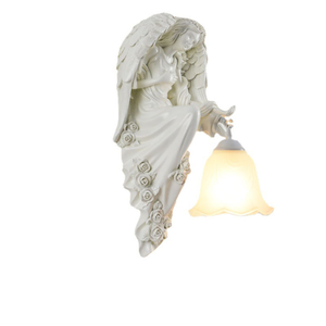 Linterna DE LA Virgen María para decoración de sala de estar, luces de pared, dormitorio de Hotel, lámparas de pared de diosa sagrada Venus dorada - Product Image 5