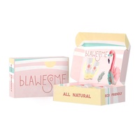 Boîtes d'expédition en carton ondulé pliables avec lamination mate, en matériaux recyclés écologiques, couleur personnalisée, logo, taille personnalisée, cadeau