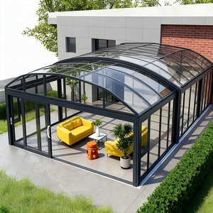 Villa <span class=keywords><strong>de</strong></span> Oficina Móvil con Paredes <span class=keywords><strong>de</strong></span> Cristal <span class=keywords><strong>de</strong></span> Calidad Premium, Terraza Móvil, Pabellón <span class=keywords><strong>de</strong></span> Terraza, Casa Contenedor para Ensamblar - Product Image 6